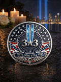 Unisex America's 9/11 Patriot Day Print Pin-back Button