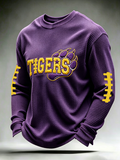 Men'S Rugby Printed Waffle T-Shirt