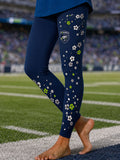 Women's American football Printed Leggings