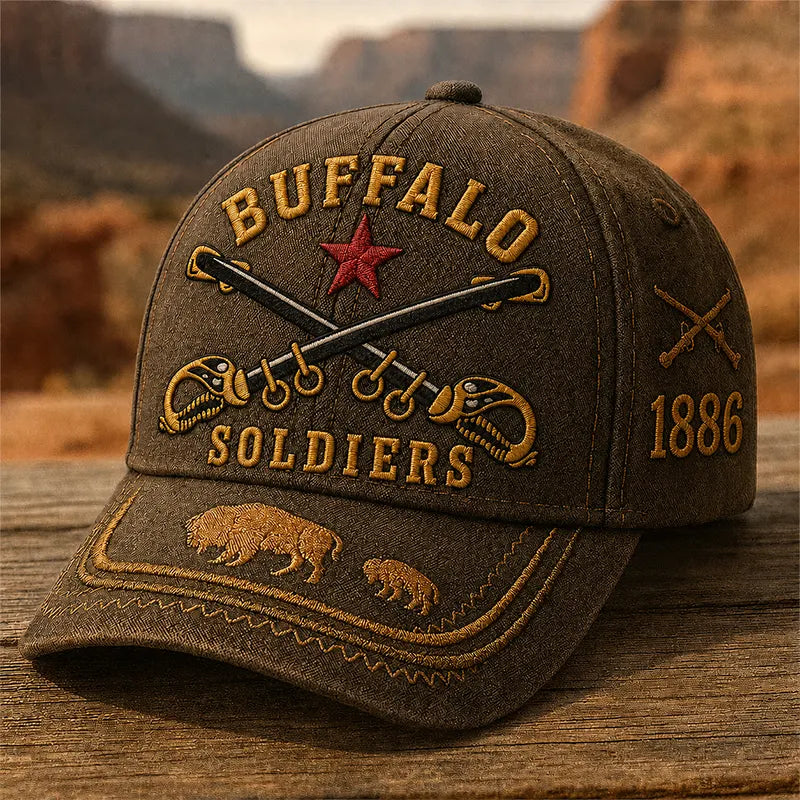 Buffalo Soldier Casual Baseball Cap