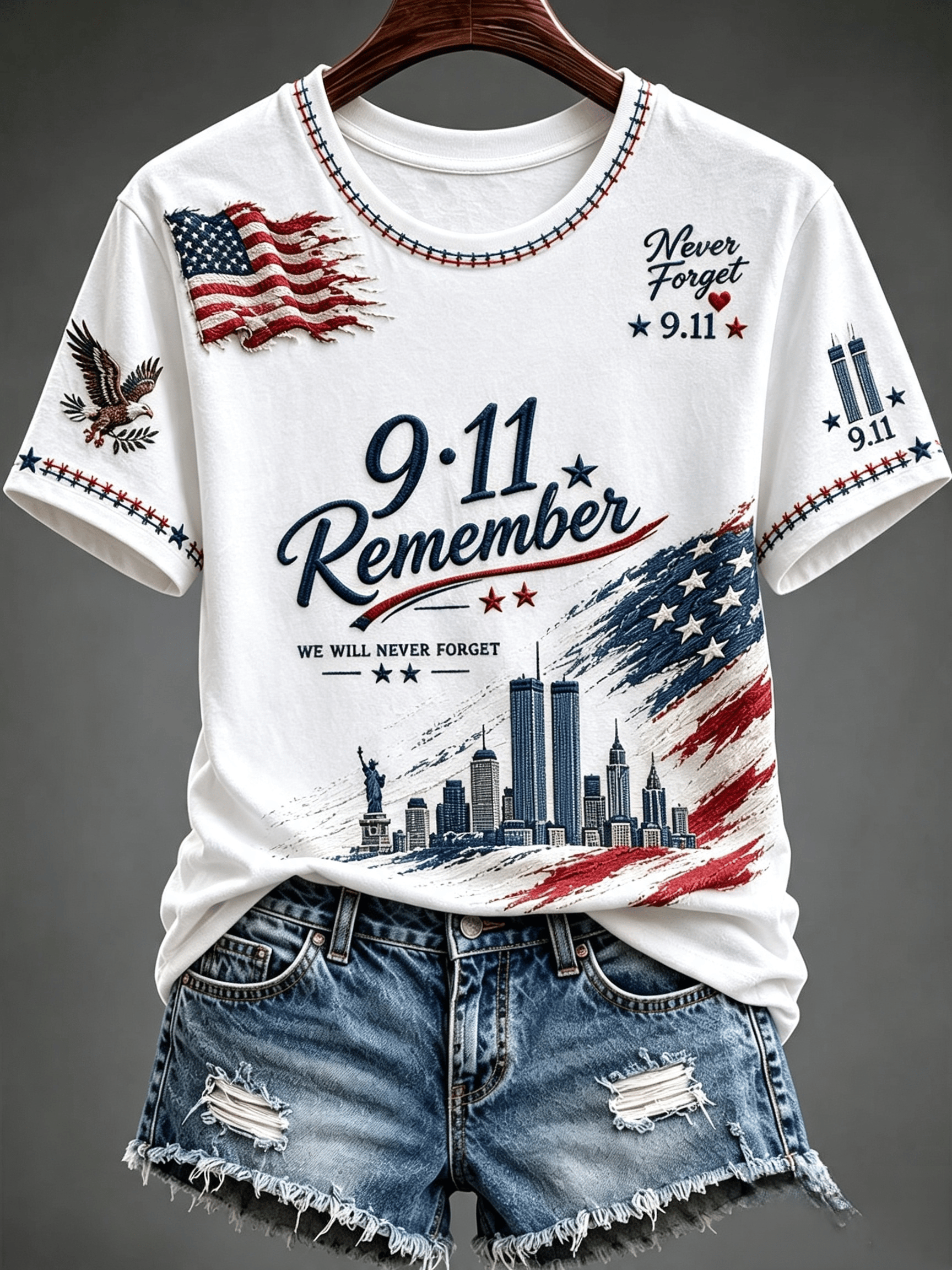 Women's 911 Memorial Graphic Top