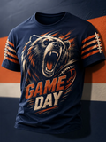 Men'S Football Match Day Gift: Casual T-Shirt For Football Fans
