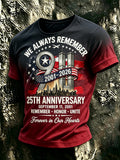 Men's 9/11 Memorial Graphic Top