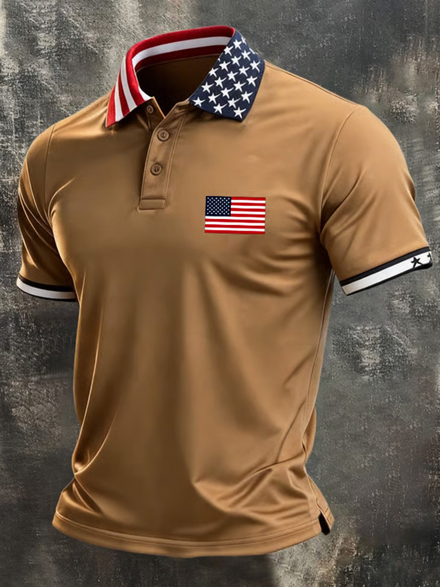 Men's 250th Anniversary Print Business Top
