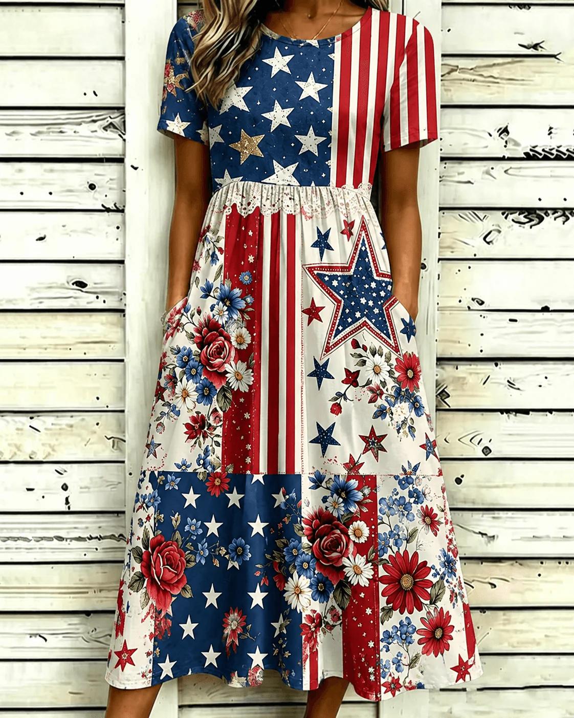 Women's Dress for USA 250th Anniversary Celebration