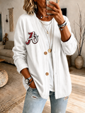Women'S Football Fan Cardigan