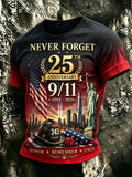 Men's 9/11 Memorial Graphic Top
