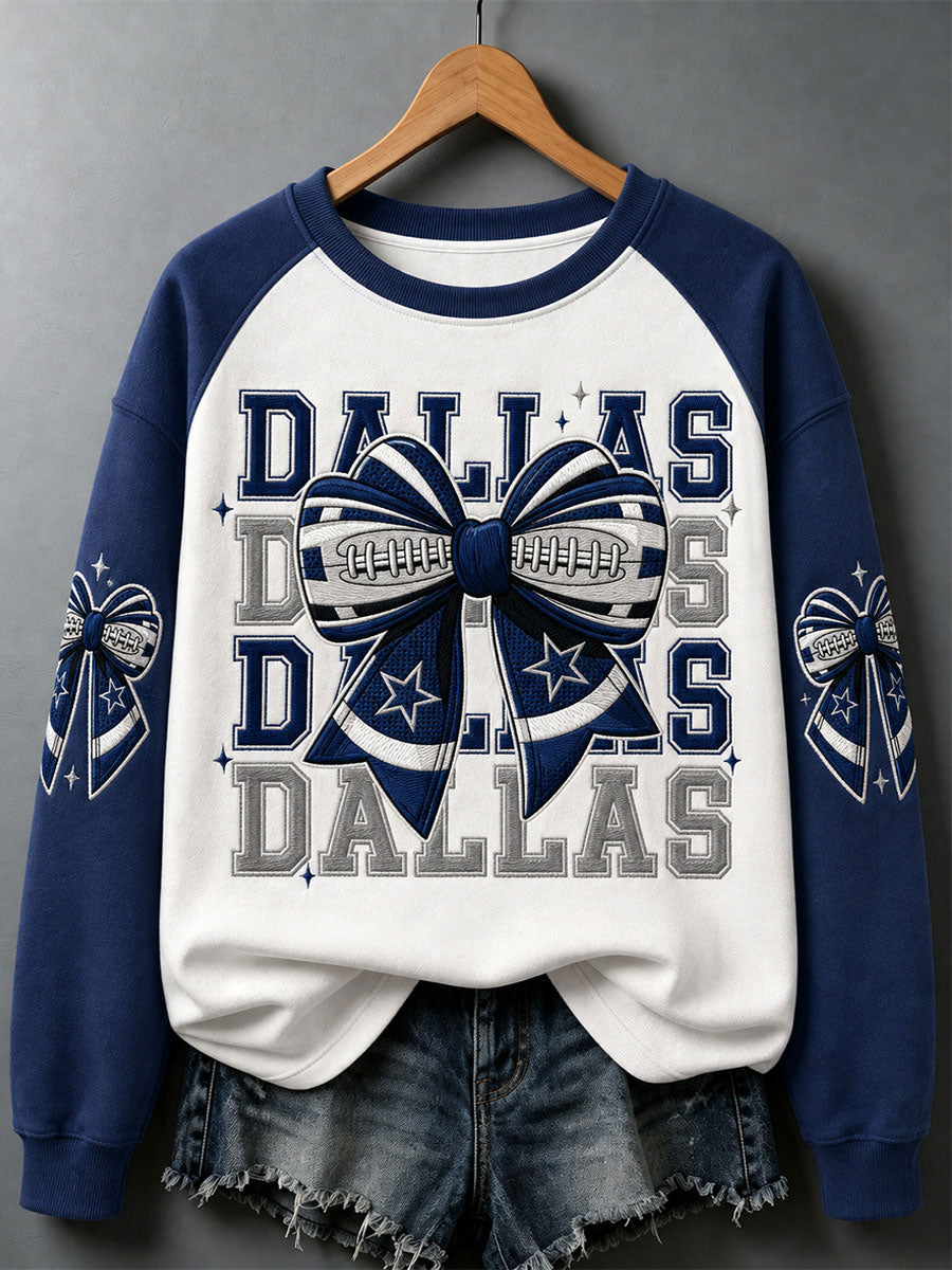 Women's Football Gameday Gift For Football Fans Casual Sweatshirt