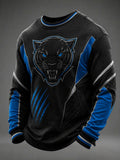 Men's Football print waffle T-shirt