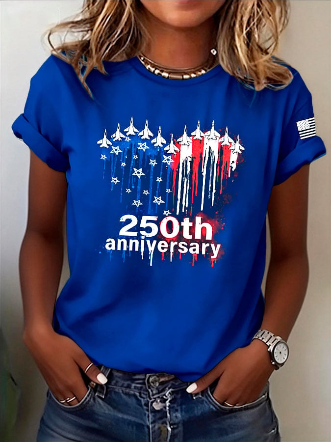 Women's 250th Anniversary Printed T-Shirt