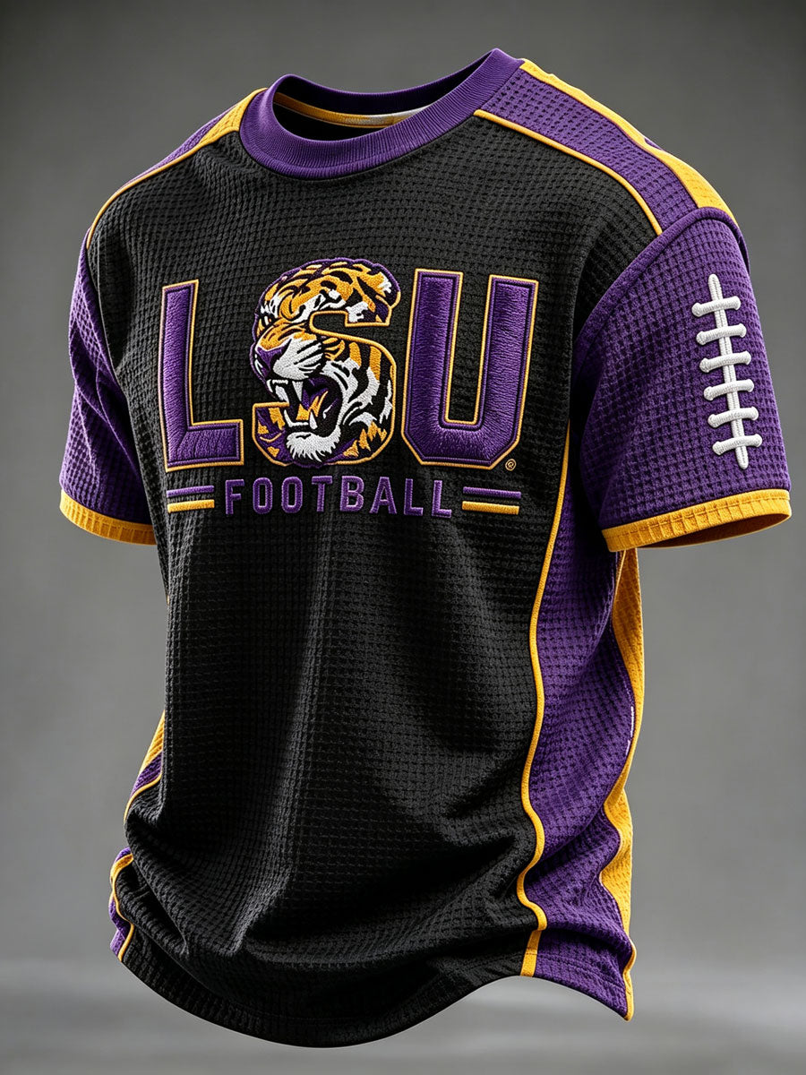 Men's Football Fan Waffle T-Shirt