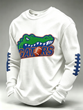 Men'S Retro Football Waffle T-Shirt