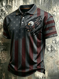 Men'S Casual 250Th Anniversary Commemorative Personalized Printed Polo Shirt