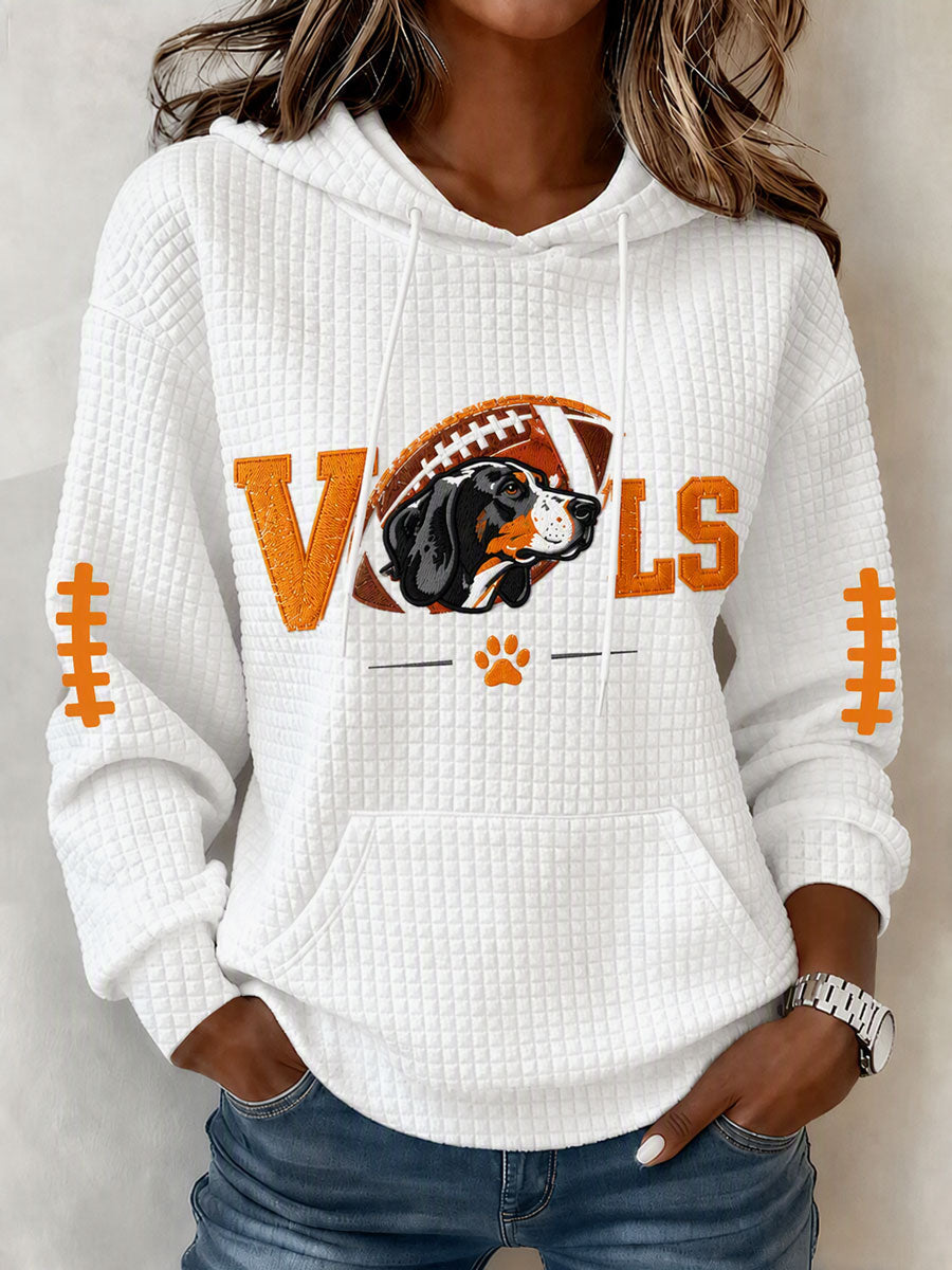 Women's Football Print Sweatshirt