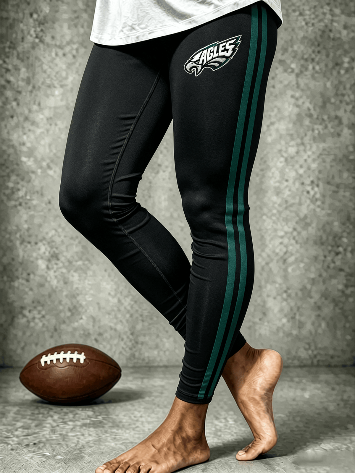 Women's American Football Printed Tights