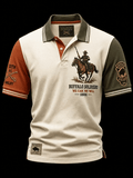 Men's Black Buffalo Soldier Print Top