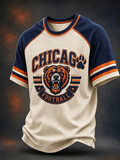 Men'S Football Gameday Gift For Football Fans Casual Tee