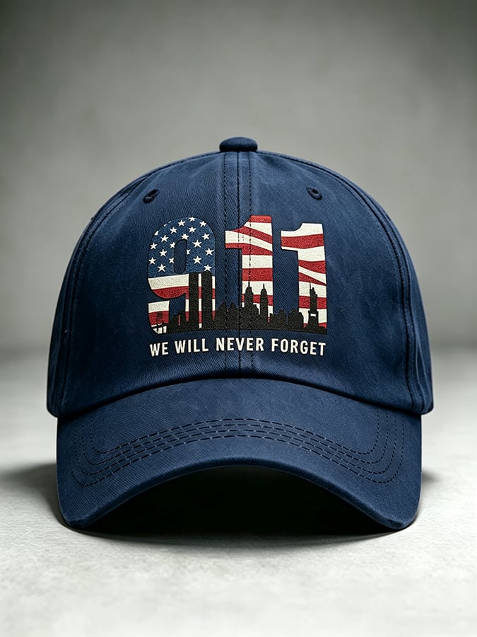 Unisex USA 911 Print Hat
