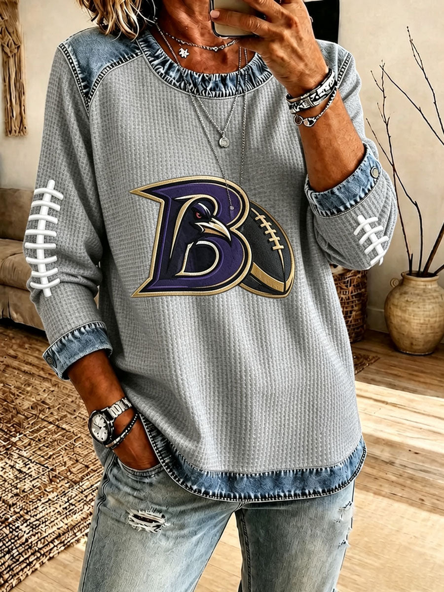 Ladies' Football Fan Casual Top