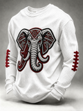 Men'S Football  Printed Waffle T-Shirt