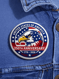 American 250th Anniversary Brooch