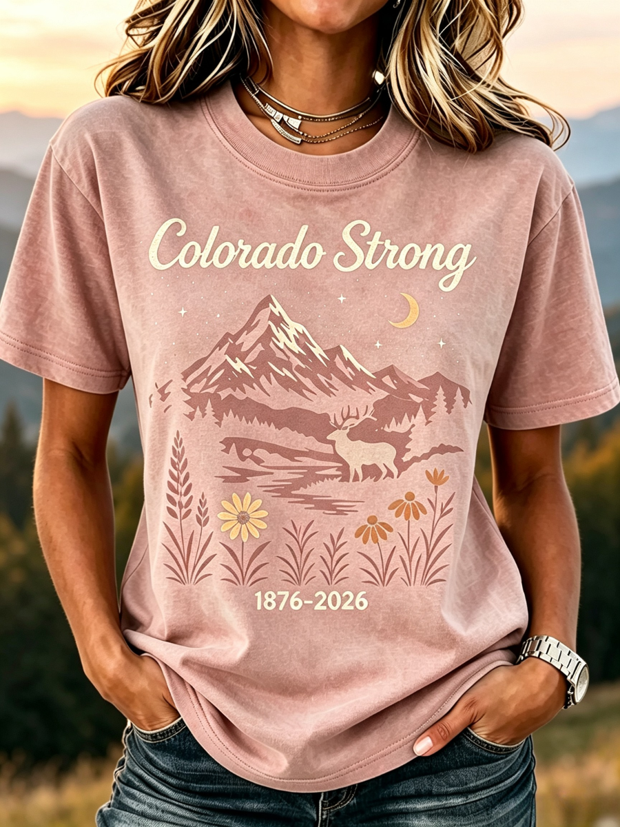 Women's Colorado Strong Casual T-Shirt