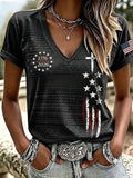Women's Casual Print Short-Sleeve T-Shirt