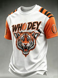 Men'S Football Fan Waffle T-Shirt