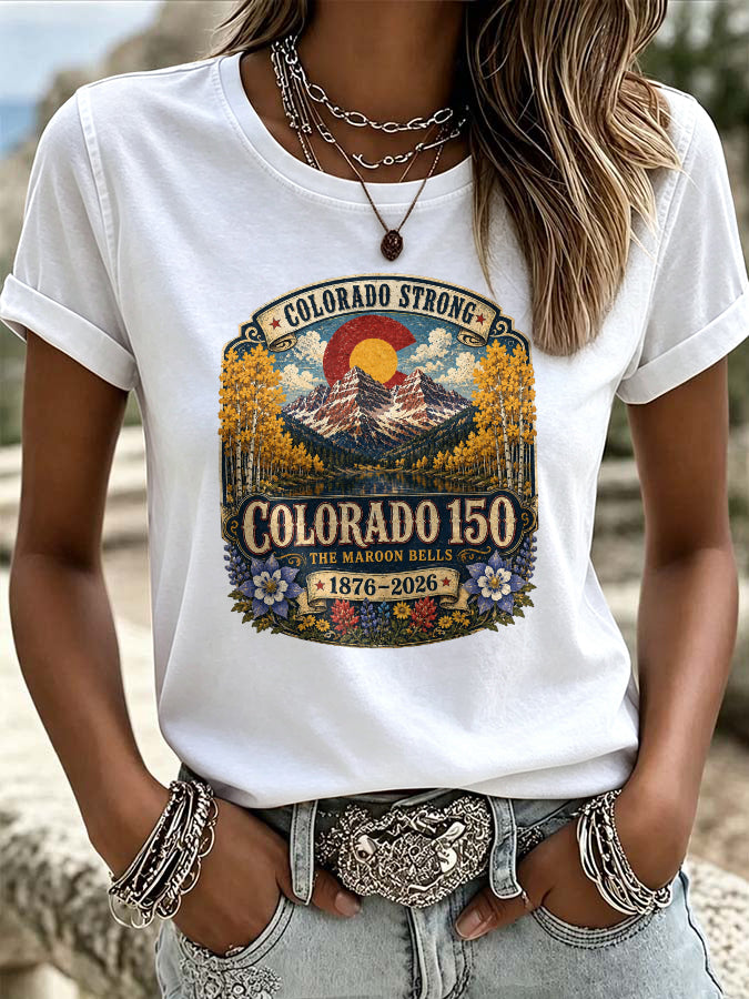 Women's Casual Colorado T-shirt