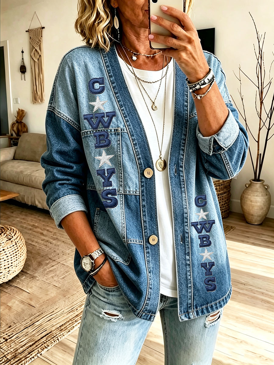 Women'S Fan Enthusiast Casual Cardigan