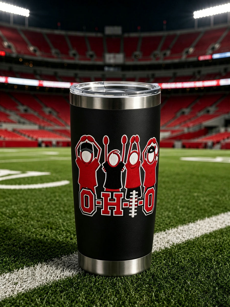 Football Fan Stainless Steel Insulated Cup