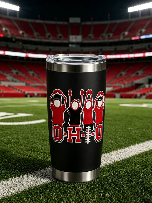 Football Fan Stainless Steel Insulated Cup