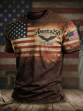 Men's 250th Anniversary Retro Bald Eagle T-Shirt