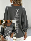 Women's Midnight Margaritas Print Casual T-shirt
