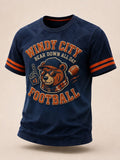 Men's Football Printed Short-Sleeve T-Shirt