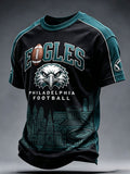 Men's Football Printed Short-Sleeve T-Shirt