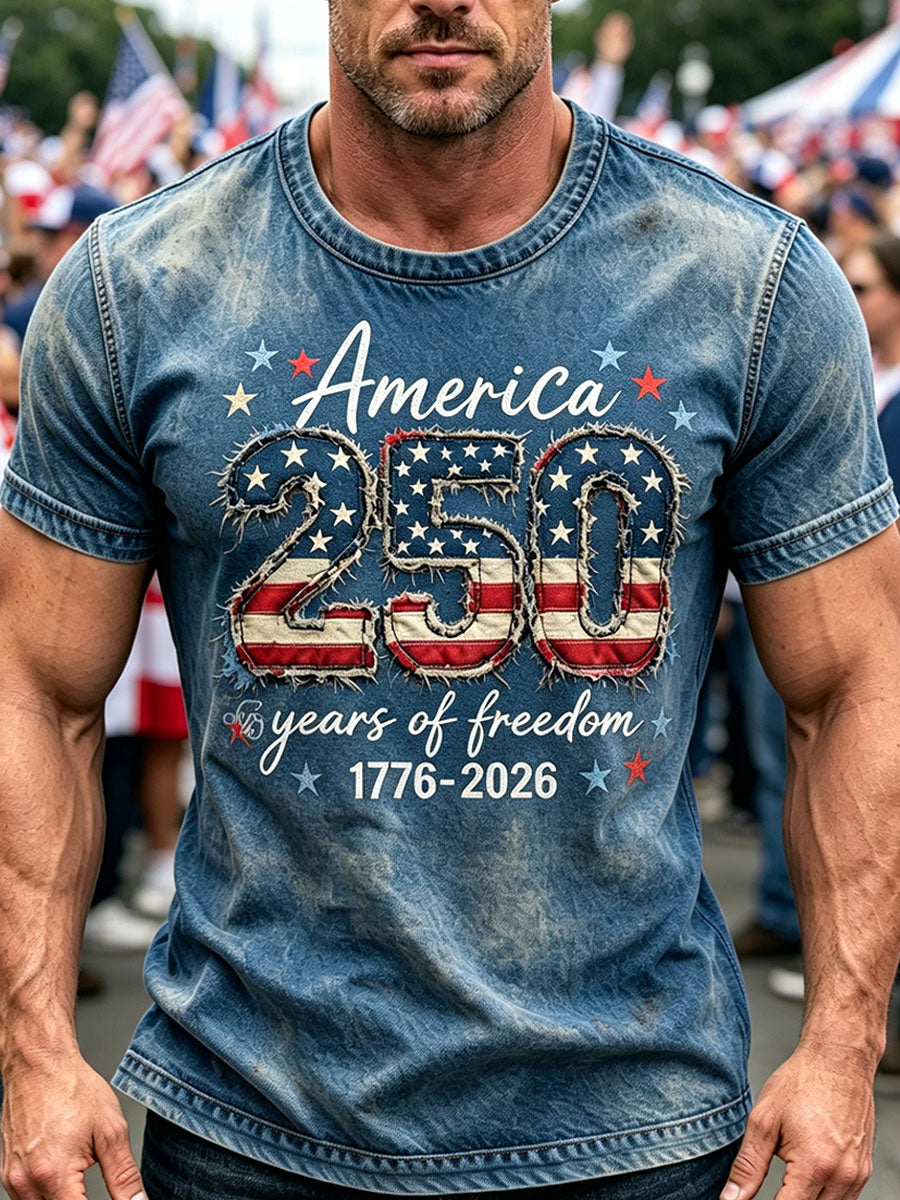 Men's USA 250th Independence Day T-shirt