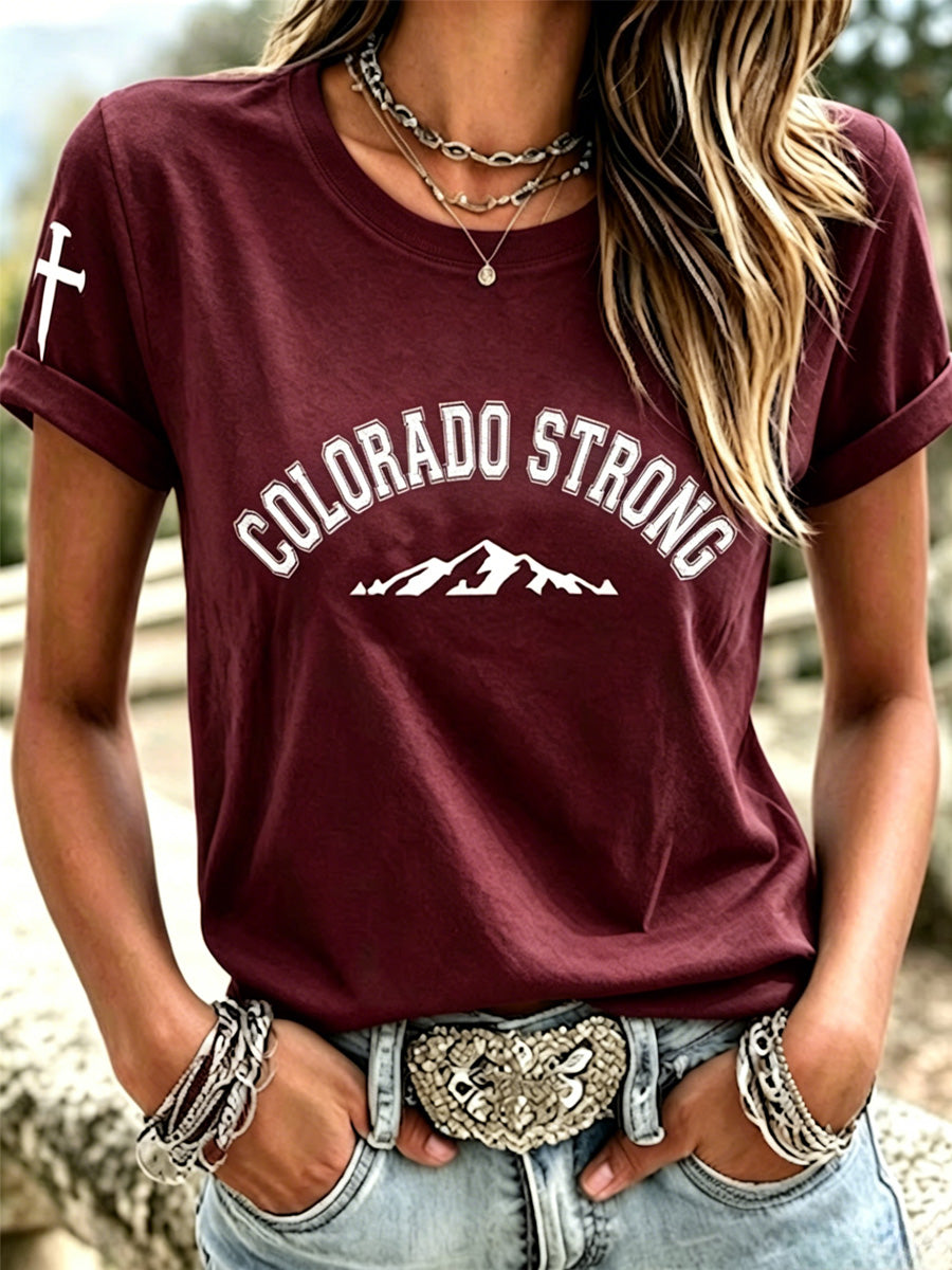 Women's Colorado Strong Casual T-Shirt