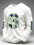 Men'S Retro Football Waffle T-Shirt