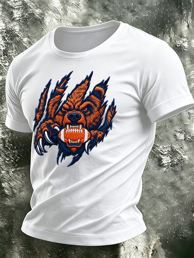 Men'S Casual Rugby T-Shirt