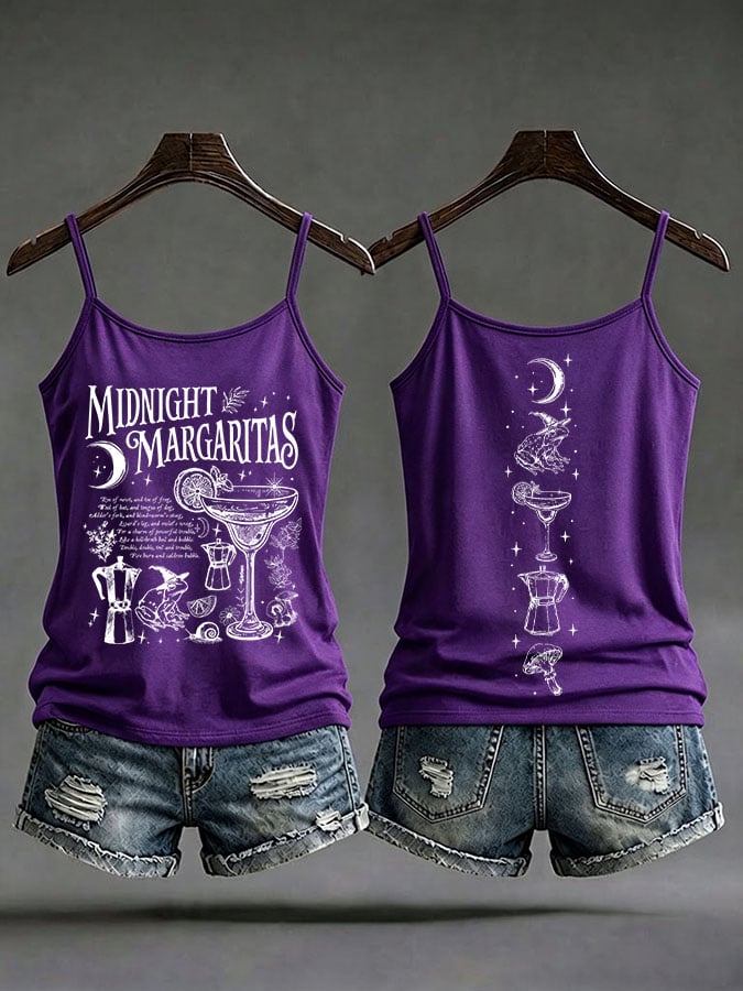 Women's Midnight Margaritas Print Camisole
