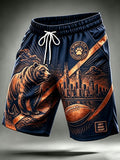 Men'S Football Fan Casual Shorts