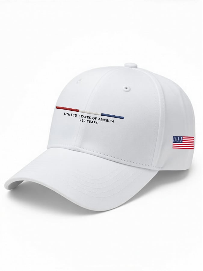 USA 250th Anniversary Baseball Cap