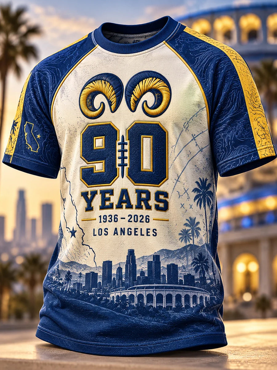 Men's Football Short Sleeve T-shirt