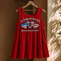Women's Red Friday Printed Tank Top