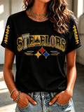 Women'S Football Sports Casual T-Shirt