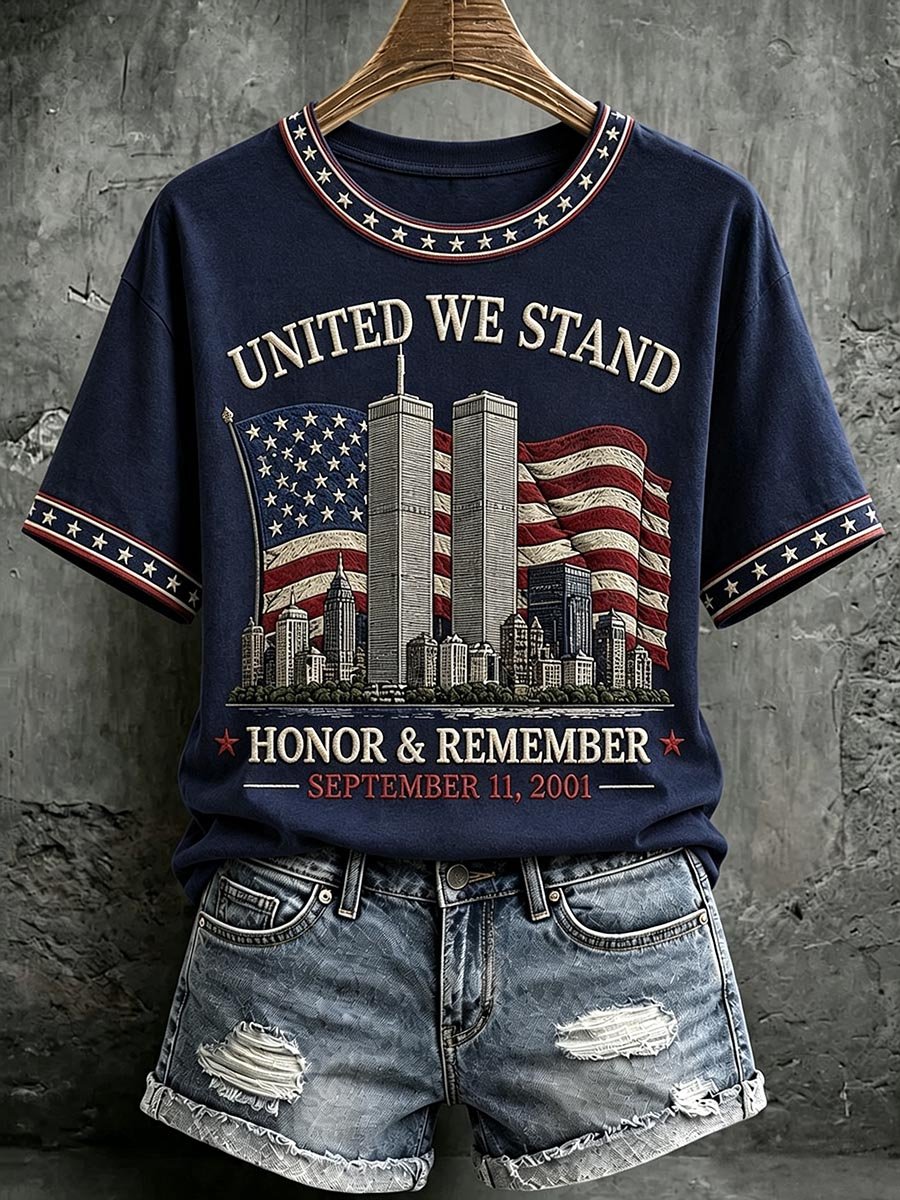 Women's US 9/11 Patriot Day T-Shirt