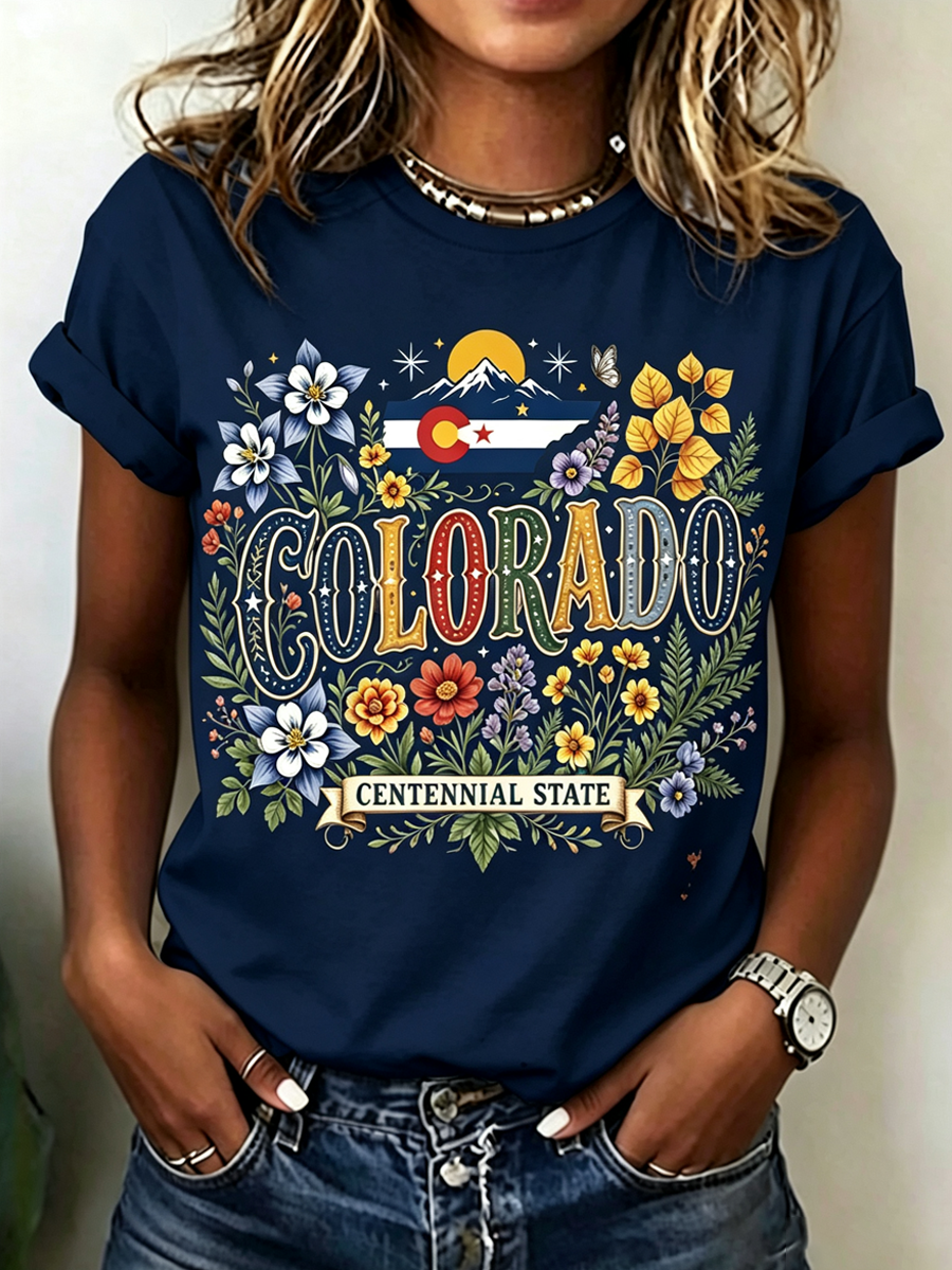 Women's Colorado Strong Casual T-Shirt