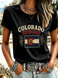 Women's COLORADO STRONG Print T-shirt