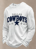 Men'S Retro Football Waffle T-Shirt